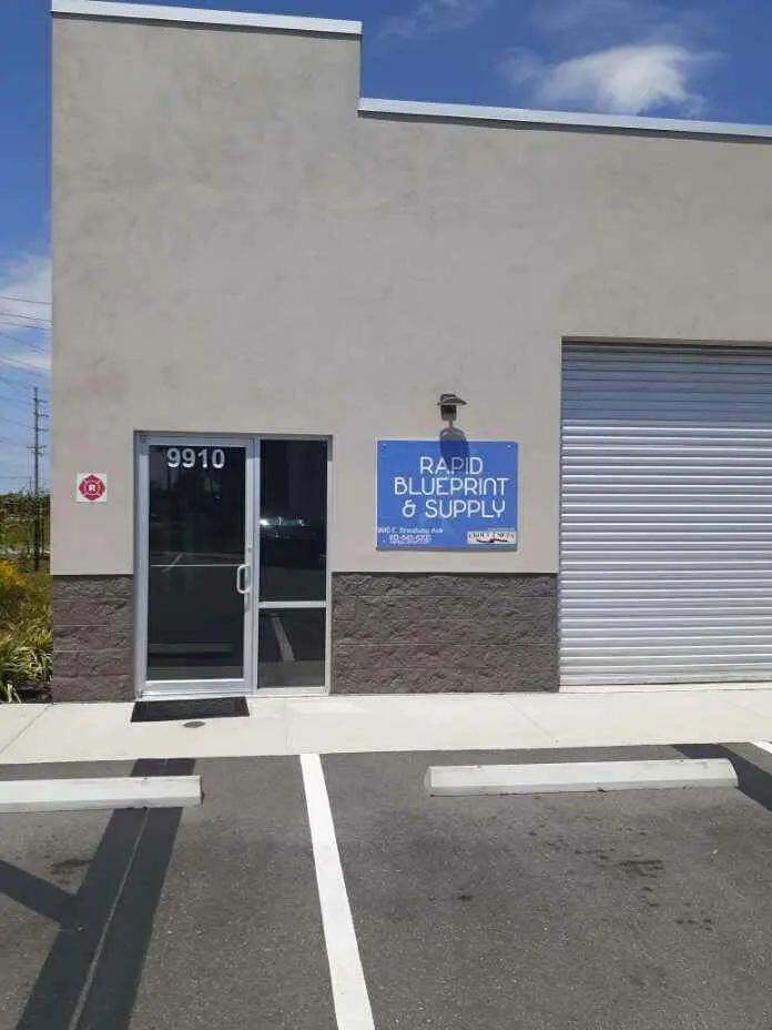 Rapid Blueprint – Brandon - Exterior view of the print shop