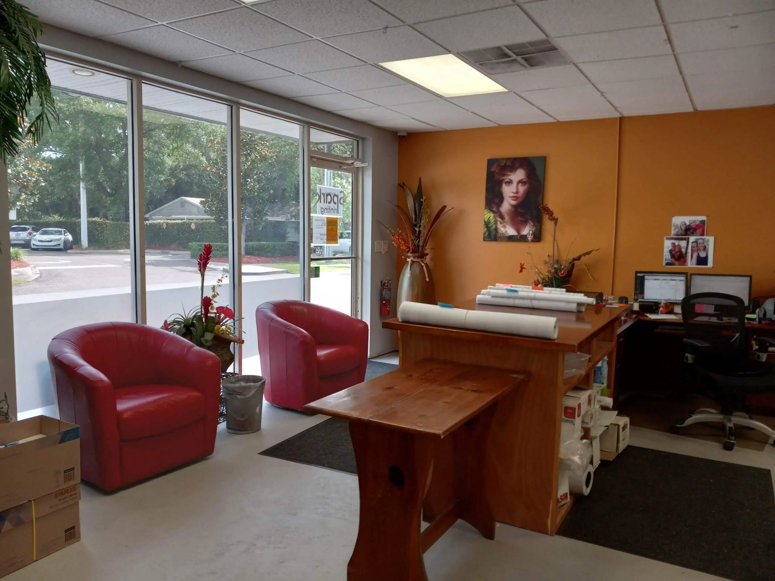 Rapid Blueprint – Tampa - Customer service and pickup area