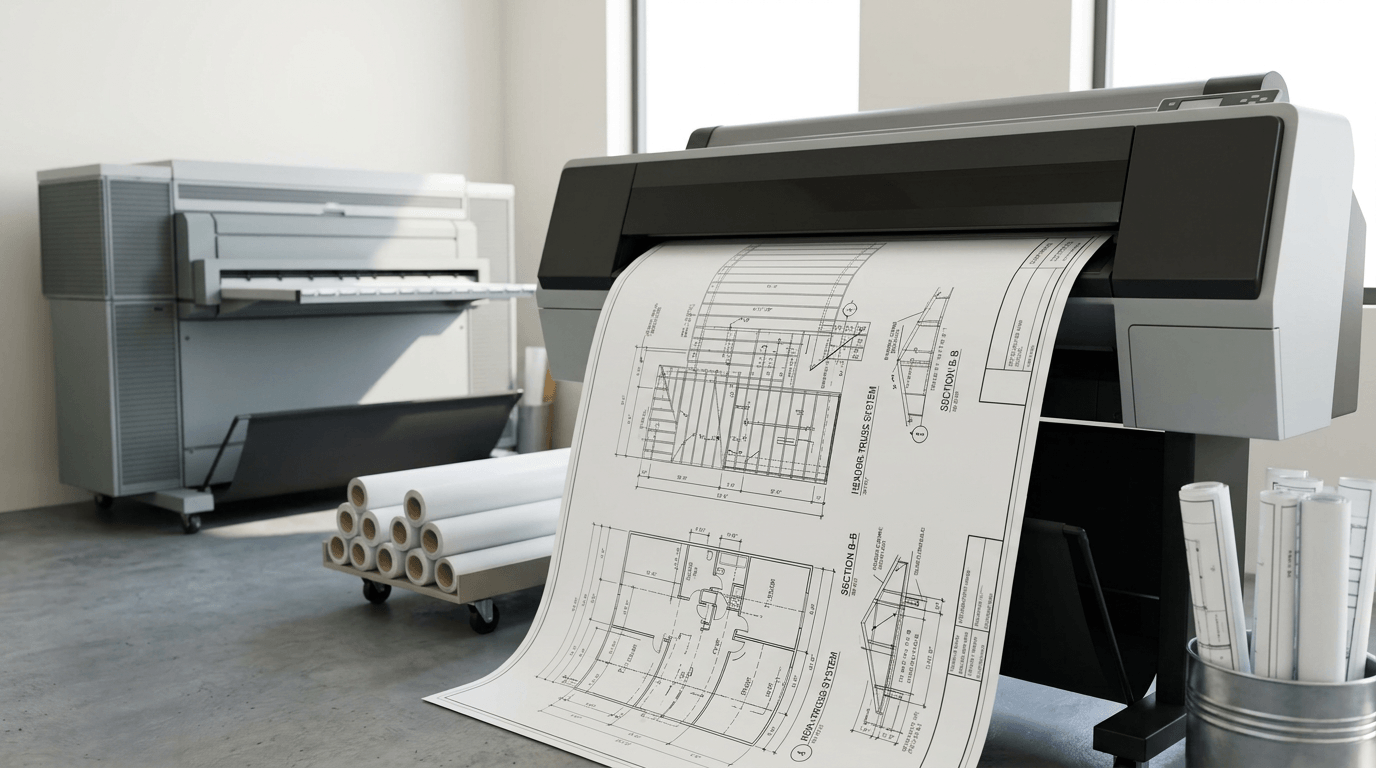 Blueprint printing