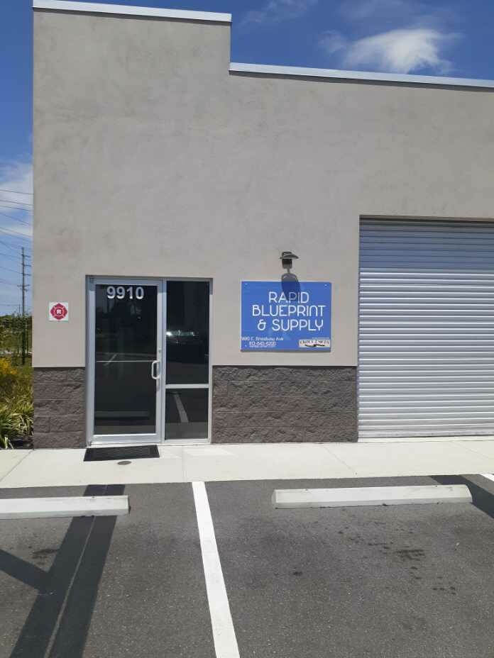 Rapid Blueprint – Brandon storefront and blueprint printing facility