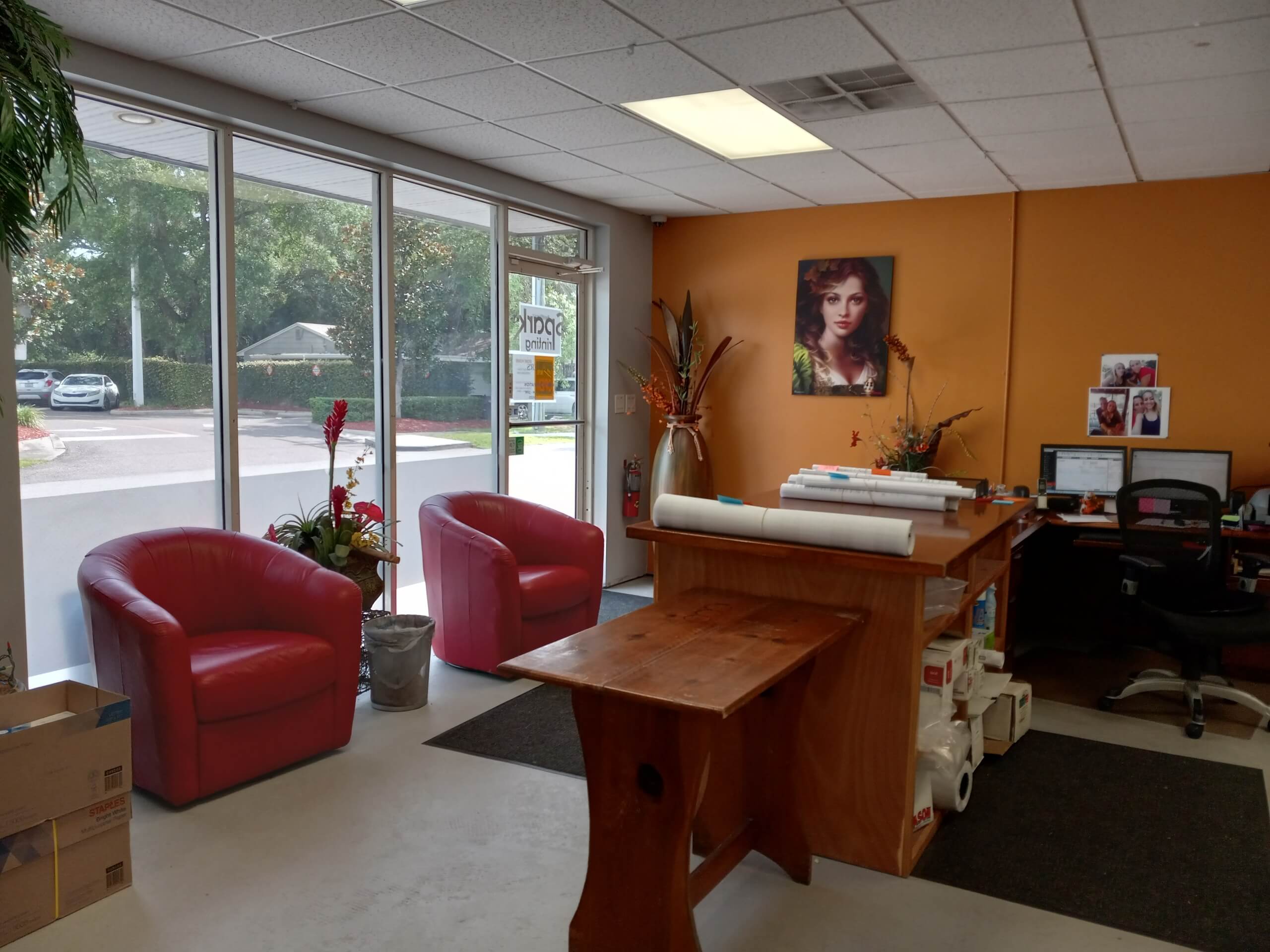 Rapid Blueprint – Tampa - Customer service and pickup area